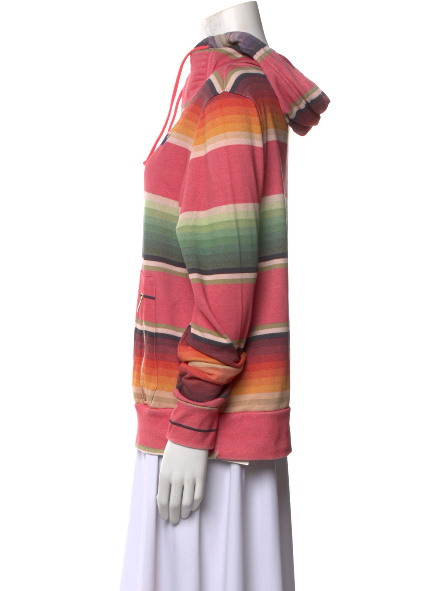 Aviator Nation Striped Turtleneck Sweatshirt